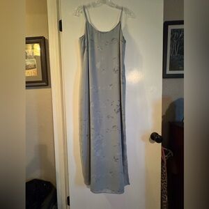 Jones Wear Light Blue Dress